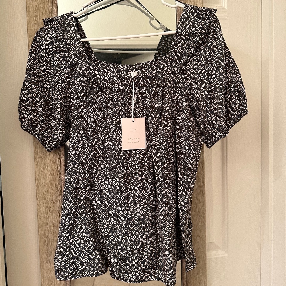 Lauren Conrad Square Neck Top